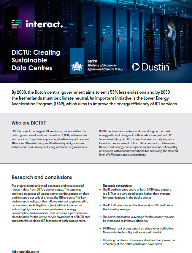 DICTU case study